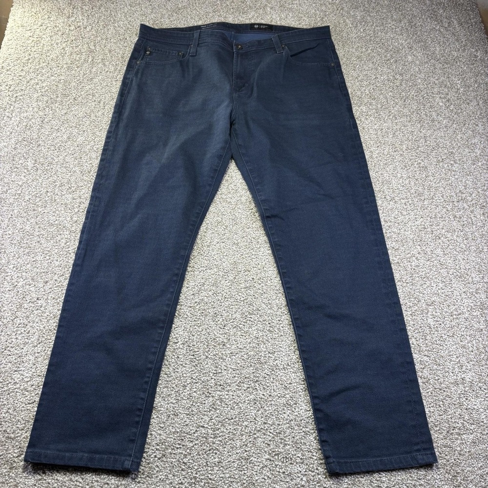 AG Adriano Goldschmied Tellis Jeans Mens 38x34 Blue Wash Slim Denim